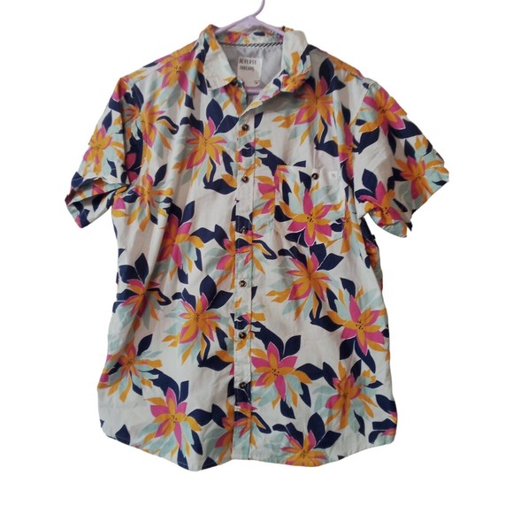 Men's‎ Reverse Threads  Button Up Shirt Size Medium - Picture 13 of 15